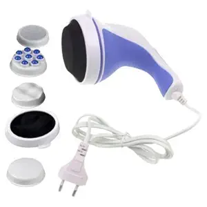 Allura Spin Tone Handheld Body Massager/ Relax Spin Tone Body Massager Very Powerful Full Body MassagerRelax Spin Tone Body Massager Very Powerful Full Body Massager, Muscles Relief