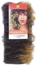 Soft N SilkyAfro Kinky Bulk 24" in Colour 1 (Jet Black)