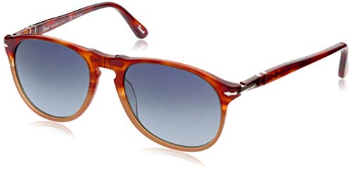 Persol Vintage Celebration Gafas de sol, Marrón (Terra Diiena/Blue), 52 Unisex-Adulto