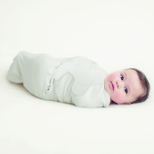 Summer Infant 87796 SwaddleMe Original Pucksack (groß 4-6 Monate), grau - 4