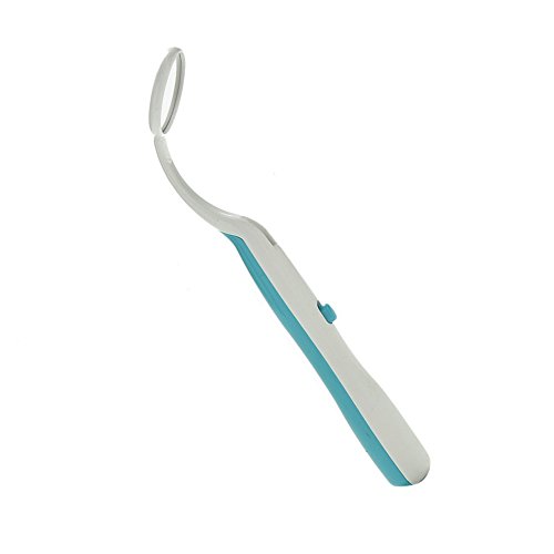 Preisvergleich Produktbild pfbvgsdgf Attraktiver Zahnarztspiegel Dentoskopie Zahnspiegel mit LED-Licht himmelblau / blau