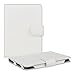 Produktbild kwmobile Flip Hülle Case für Tolino Vision 1 / 2 / 3 / 4 HD - eReader Tasche Schutzhülle Cover Kunstleder Bookstyle in Weiß