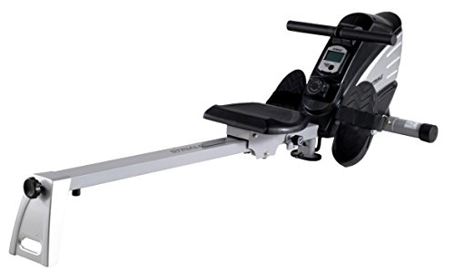 Striale SR 910  Máquina de Remo (1760 x 510 x 480 cm), Color Plateado y Negro