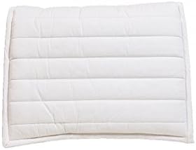 Zilco Puffer Pad Saddle Pad Endurance Saddle Cloth (White)