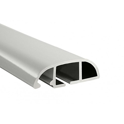 Standard Fliegengitter für Fenster als Alubausatz mit Fiberglasgewebe – Insektenschutz – 100 cm x 120 cm weiß - 4