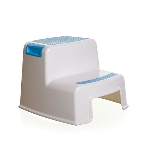 Dreambaby 2 Height Step Stool - White/Blue
