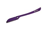 Brow Shaper Hair Removal Dermaplaning Tool in Purple Hygienic, Portable and Pain Free