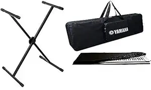 Mexa For Yamaha PSR-E373 Keyboard Bag Padded Quality With Keyboard Stand & Dust Cover Combo.