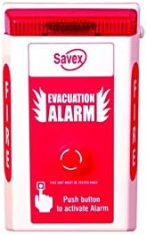 Savex Site Alarm with Push On/Twist Off Button