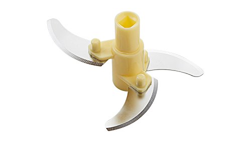 Anokay Neue Mini Küchenmaschinen Manuell Universal-Zerkleinerer / Multi-Schneider / Mixer / Soße Macher / Schnitzelwerk, Obst, Gemüse, Nüsse, Kräuter, Zwiebeln, Knoblauch Zerhacker für Soße, Salat, Pesto, Krautsalat, Püree, Hackbraten, Fleisch-Soße, Babynahrung - 6