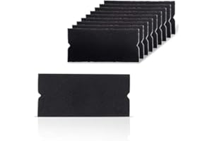 EHDIS 10 Tela Fieltro de Repuesto para Espátula Vinilo, Protector de Fieltro para Espatula, Accesorios De Escobilla De Goma De Fieltro para Abrigo del Vinilo Herramienta