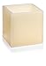 Produktbild Lampion Wachslichter Quader Beige/Bisquit, 4-eckig 95 x 95 mm, Wachswindlicht für Teelichter