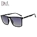 Produktbild Sonnenbrille Für Männer High-End Fashion Polarisierte Tr90 Ultra-Leichten Fahren Sonnenbrille Designer Outdoor Reisen Sport Leichte Und Bequeme Sommer Uv400 Sand Black Frame Progressive Grau
