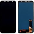 Vooli LCD with Touch Screen for LCD Screen and Digitizer Assembly Part for Samsung Galaxy J8 (2018) J810 Black Display Glass Combo Folder Screen and Touch Replacement Display Combo Folder