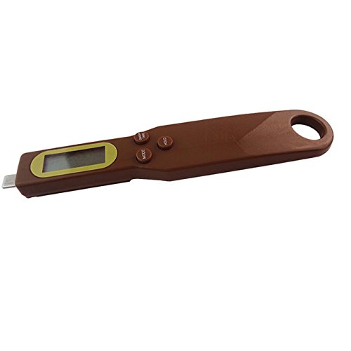 lzn 500g/0.1g Digitale Löffelwaage Küchenwaage Einstellbare, LCD-Anzeige zum Abmessen von Mehl Zucker/ Gewürze/ Milch/ Kaffee, in 4 Maßeinheiten: Unzen, Gramm, Karat, Körnung - 3