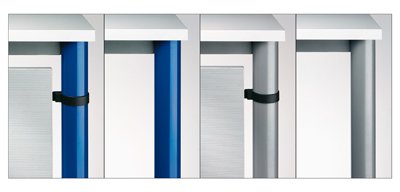 Preisvergleich Produktbild Hammerbacher Rückwandverkl.HR12 alu-wave