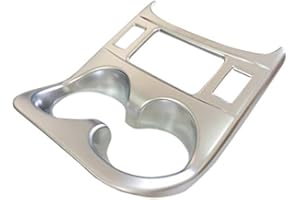 HIGH FLYING para Qashqai J11 2014-2020 Mate Cup Holder Molduras Interiores de Plástico ABS Interior del Automóvil 1 Piezas (con Agujero)