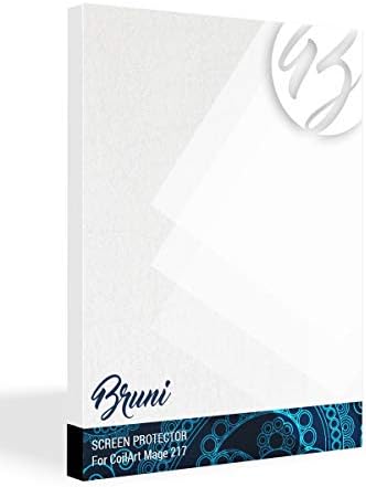 Bruni Screen Protector Compatible with CoilArt Mage 217 Protector Film, Crystal Clear Protective Film (2X)