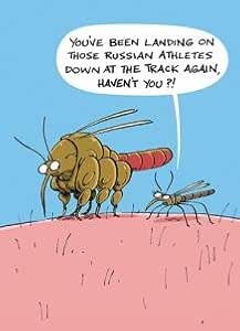 The Humour Factory Carte D Anniversaire Humoristique Motif Athletes Russes Amazon Fr Fournitures De Bureau