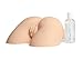 Produktbild Deluxe Cyberskin Masturbator Set inklusive Gleitgel Tube (100ml), gefühlsechtes 2,5 Kilogramm schweres XXL Sex Spielzeug für Männer