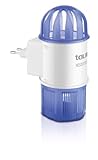 Silencioso Taurus Mosquito Hunter Atrapa Insectos, 4 W, 4 Decibeles, Púrpura, Blanco