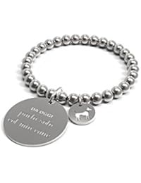 10 Buoni propositi - Bracciale Classic di annaBIBLO' - DA OGGI parlo solo col mio cane