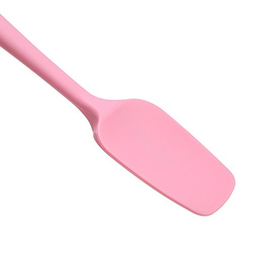 GA Homefavor 3-teilige Silikon Teigschaber Pfannenwender Set, Hitzebeständig, Schont beschichtete Pfannen, Rosa - 4