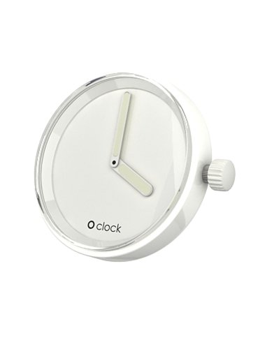 O Clock Unisex-Uhrengehäuse weiß OCF20 O Clock Unisex-Uhrengehäuse weiß OCF20