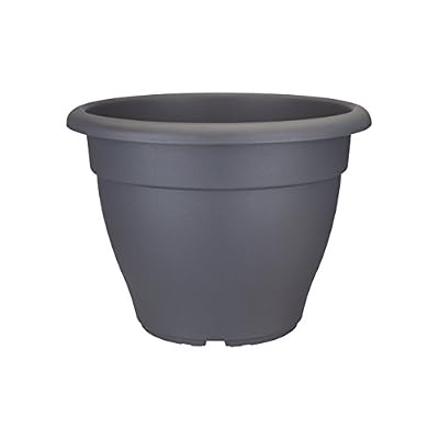 Elho "Torino Campana Pot de fleurs", Anthracite, 40 cm