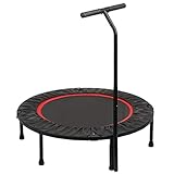 ★ Reforzar el resorte y el pie del tubo engrosado: con la tecnología única de la primavera y las piernas del trampolín, sin óxido o fuera de forma. Durable Refuerce el tubo de acero grueso y la almohadilla para pies de goma suave que puede soportar hasta 331 lb (150 kg).