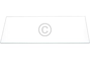 EVENDIX Piastra in vetro inferiore compatibile con BOSCH 00743201, 400 x 160 mm, corta, per congelatore