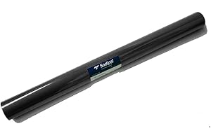 LIDERPAPEL Sadipal SAD 12908 - Bobina de 25 hojas trepadas de papel charol, color negro