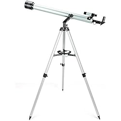 Télescope Astronomique Monoculaire Ultra HD 60/900mm Extérieur avec Trépied en Alliage D'aluminium Espace Réfracteur Astronomique - Uverbon