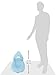 Shibaba Cushioned Baby Toddler Bath Tub Seat, Light Blue
