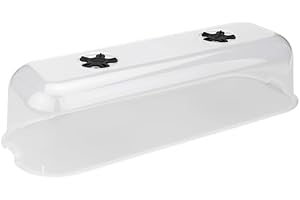 elho Green Basics Anzucht Haus 50 - Zubehör für Züchten und Ernten - Ø 51.0 x H 12.7 cm - Transparent/Transparent