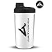 Produktbild Eiweiß Shaker „Viisi“ 700 ml ORIGINAL Fitness Mixer - Protein Shaker auslaufsicher - BPA frei, Mit Skala für cremige Whey Proteinpulver Shakes, Protein Isolat und BCAA Konzentrate in Weiß Schwarz