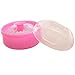 Malloom® Baby Soft Face Body Cosmetic Powder Puff Sponge Box Case Container (Pink)