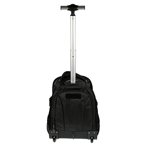 Christian Wippermann Buissnes Laptoptrolley Pilotentrolley mit Notebookfach inklusive Rucksack
