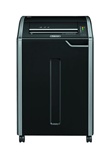 Fellowes Powershred 485Ci, 32 Sheet Cross Cut Commercial Shredder, 32 Sheet, 100% Jam Proof, SafeSense and Energy Saving System