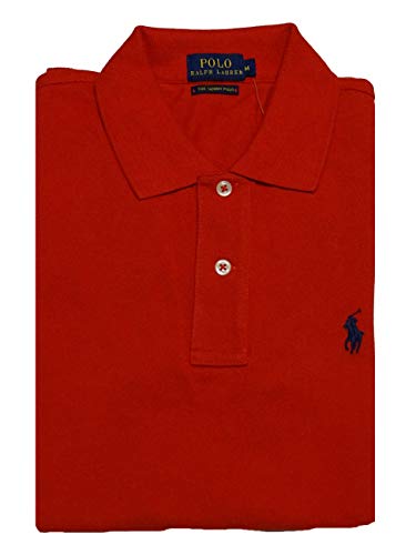 Preisvergleich Produktbild Ralph Lauren - Damen Polo Shirt - The Skinny Polo - Rot - Gr. M