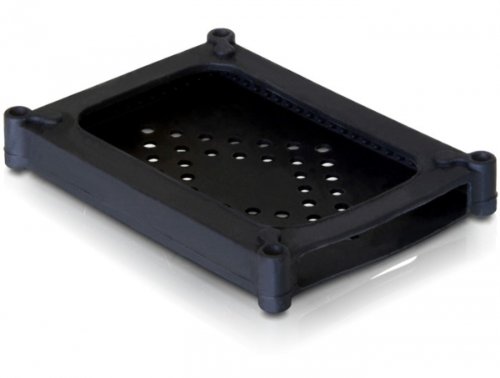 DELOCK Festplatten Silikon Protektor > 6.4cm 2.5 Zoll