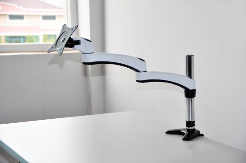 Jenimage JI-ME130TK Tischhalterung für Monitor weiß - 3