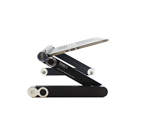 Rückenhaltung stand | Einstellbare tragbare Falten Notebook oder Laptop-Tisch | Ergonomischer Büroablageständer - 2