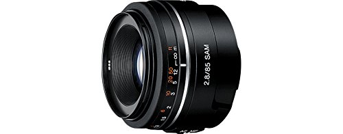 Sony SAL85F28 - Objetivo para Sony (Distancia Focal Fija 85mm, Apertura f/2.8-22, diámetro: 55mm) Negro