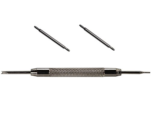 OKCS Samsung Gear S2 Classic Kroko echt Leder Armband dunkelbraun/rosa - 3