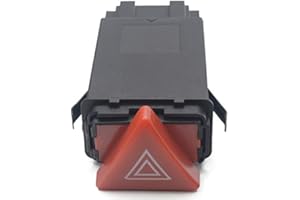 KUNFINE Ersatz für Warnblinkschalter 8L0 941 509J/8L0941509J/8L0 941 509 J Audi A3 8L,wenn anwendbar