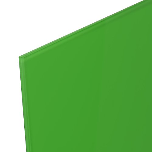 Artina® Memoboard aus Glas Magnet- und Schreib-Tafel – 70×100 cm – inklusive Stift, Magneten und Schwamm – Grün - 6
