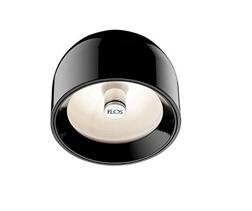 Preisvergleich Produktbild Flos Deckenleuchte Wan C / W, schwarz F9550030