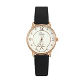 IG Invictus Simple Style Fashion Casual Women es Watch Quartz Watch Leather Strap Watch Frau Jilou einfache Mode Lederuhr ZYB 24 Schwarze Frau im Mode Leder -