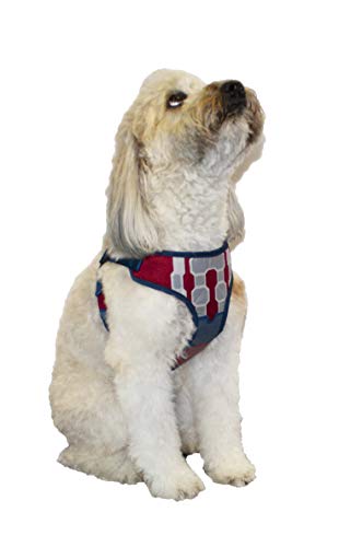 MarvelComics for Pets Captain America Dog Harness, Medium | Best Avengers Infinity War Harness for All Medium Size Dogs | Officially Licensed Product of Marvel Comics for Pets